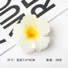 Presilha de Cabelo Flor de Rolo Transfronteiriça Presilha de Cabelo Flor Europeia e Americana Presilha de Tubarão para Praia Presilha de Cabelo de Férias de Alta Qualidade Acessórios de Cabelo Estilo Adorno de Cabeça