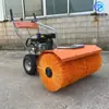 Varredora de neve empurrada à mão estufa tanque de peixes limpeza de neve removedor de neve pequeno e flexível alto desempenho equipamento de remoção de neve