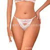 Nuevo Tanga Transfronterizo de Comercio Exterior para Mujer con Refuerzo de Algodón, Calzones Sexys de Encaje Sin Costuras para Chicas Jóvenes, Calientes al por Mayor en Stock
