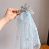 Dia das Crianças Headwear Princesa Elsa Coroa Cabelo Banda Véu Meninas Jardim de Infância Desempenho Acessórios para o Cabelo Varinha Mágica