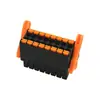 Bloque de Terminales de Doble Fila Enchufable de Doble Capa de 3.5mm 15Edgknh/Kf2Edgks/G/M/Kf2Edgsr/Mg