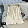 Falda de Satén Línea A Lujo Ligero, Nueva Moda de Verano, Acetato Delgado Holgada Adelgazante Casual