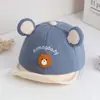 Touca de Bebê Primavera e Outono Nova Touca Meninos e Meninas Touca de Baseball para Bebê Meninos Outono e Inverno Bebês
