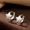 Novas Fivelas de Orelha S925 Formato Estrela Doce de Cinco Pontas para Mulheres Estilo Coreano Sistema Mori Brincos Fashion Formato Estrela Argolas de Orelha Joias de Orelha Geométricas