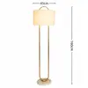 Lámpara de pie luminosa Ziyou para sala de estar, al lado del sofá, Lujo ligero vintage, Lámpara de esquina de alta gama para lectura con protección ocular, ambiente