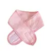 Faixa de Cabelo para Lavar o Rosto Europeia e Americana Mais Vendida, Faixa de Cabelo Simples de Cor Sólida em Tecido de Toalha com Velcro Mágico, Lenço de Cabeça Pós-Parto Atacado