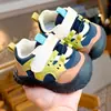 Zapatos para niños pequeños, nuevos modelos de primavera y otoño, zapatos para bebés principiantes para niños de 2 a 3 años, de suela blanda, antideslizantes, transpirables, de un solo color