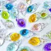 Concha Luminosa de Colores DIY Pegamento de Crema Cadena para Teléfono Bolso Colgante para Pendientes Accesorios de Joyería Acrílica