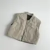 Chalecos de Otoño e Invierno para Niños y Niñas, Moda para Bebés, Infantil, Personalizado, Moderno, de Cuadros, Reversible, Acolchado, Grueso