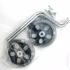 Ruedines para bicicleta infantil/ruedines ajustables de 12 a 20 pulgadas/ruedines silenciosos con luces intermitentes
