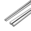 Palillos de Acero Inoxidable 304 Aleación Engrosada Anti-cuadrado Palillos Domésticos Anti-quemaduras Aislamiento Térmico Estilo Chino Regalo Palillos Cuadrados