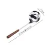 Cuchara para hot pot cuchara especial para restaurante de hot pot cuchara de acero inoxidable cuchara colador cocina concha grande para sopa sopa sopa