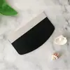 Mango Raspador para Eliminar Burbujas en la Aplicación de Película Raspador Negro Curvo Tarjeta Raspadora de Cartón Herramienta para Aplicación de Película