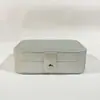 Caja de Joyería al por Mayor Personalizada En Stock Múltiples Colores Disponibles Soporta Estampado en Caliente UV Serigrafía Grabado Personalización de Logo mediante Dibujo