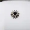 Fuente de Joyería de Oro DIY Remache de Tornillo para Equipaje y Artículos de Cuero Accesorios de Ferretería Decorativa Adornos Hebilla de Cartera Imitación Turquesa Crisantemo