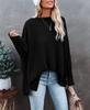 Top de Punto para Mujer Waffle Hombro Inclinado 2025 Nuevo Otoño Amazon Europeo y Americano Transfronterizo Ropa de Mujer Regular Manga Larga
