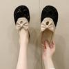Baotou Pantufas Femininas Atacado Verão Novos Preguiçosos Internet Moda Popular All-match Pescador Mulheres Grávidas Agasalhos Sandálias e Pantufas