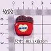 Cola Macia de PVC Desenho Animado Jogo Nintendo Super Mario Capa para Celular Acessórios de Joalheria DIY Cola Acessório de Cabelo Copo de Água