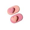 Nueva pinza pequeña para el cabello con forma de corazón rosa para niña, pinza para el cabello para niños, clip para flequillo, adorno para la cabeza, clip lateral, accesorios para el cabello de flores