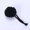 Venta al por mayor del fabricante 7 cm Poliéster Cachemir Alta Elasticidad Bola de Pelo con Cuerda Hecho a Mano DIY Accesorios para Ropa Colgante de Bola de Felpa
