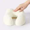 Almohada Personalizada en Forma de U de Espuma Viscoelástica, Regalo Promocional con Patrón de Logo Personalizado, Accesorios Completos, Directo del Fabricante, Almohada de Soporte para el Cuello