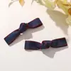 Tela de Mezclilla con Puntadas Retro Coreanas Lazo DIY Moda Pasador Pinza para Flequillo Colgante de Bolsa Flor para Zapato Accesorio