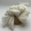 Tela de Organza con Textura Plisada de Poliéster con Patrón de Copos de Nieve, Vestido Camisero Ligero, Tela con Adorno de Encaje Lolita