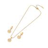 [Bingmeng] colar de borboleta pingando óleo terno moda aço inoxidável corrente de clavícula INS Moda colar N1341