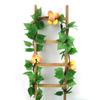 Rattan Sintético Planta Techo Restaurante de Frutas Decoración Planta Verde Granja Vegetal y Fruta Flor Enredadera Fruta Roja de Año Nuevo Artificial Alta
