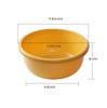 Lavabo doméstico grande y grueso para bebés y niños, lavabo de baño extra grande y grueso, lavabo redondo de plástico