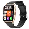 Novo Smartwatch Esportivo de Saúde Bluetooth para Celular com Assistente de Voz, Monitoramento de Frequência Cardíaca, Oxigênio no Sangue, Sono, Contador de Passos e à Prova d'Água para Homens e Mulheres