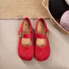 Zapatos de Plataforma de Punta Dividida Estilo Retro para Mujer 2026 Nuevo Otoño Cómodos para los Pies Versátiles con Faldas Mary Jane Birkenstock