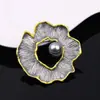 Broche Transfronterizo Estilo Étnico Aleación Retro Japonés y Coreano, Broche de Lujo de Alta Gama, Accesorios de Joyería para Mujer, Joyería de Pin