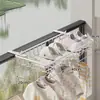 Prateleira de cabide de roupa de cabeceira de dormitório Prateleira de modificação Prateleira de extensão Prateleira de armazenamento de metal Prateleira de armazenamento de bolsa montada na parede