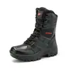 Botas de Combate de Alta Qualidade Antiderrapantes Resistentes ao Desgaste para Homens, de Cano Alto, com Cadarço, Tendência para Uso Externo, Caminhada, Montanhismo, Venda por Atacado