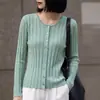 Otoño 2026 Nuevo Suéter de Punto para Mujer Cardigan de Cuello Redondo Abrigo de Botones para Mujer Top Estilo Coreano Comercio Exterior al por Mayor
