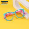 Nuevo armazón de gafas para niños material de silicona armazón de gafas de moda tendencia bebé miopía gafas planas P8411