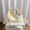 Bolso de Hombro de Lunares Moda Coreana, Bolso Cruzado Casual Elegante y Versátil, Bolso Tote de Gran Capacidad para el Uso Diario y Viajes para Mujeres