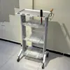 Nuevo Carrito de Aleación de Aluminio para Salón de Peluquería Gabinete de Herramientas para Barbería Estante de Almacenamiento