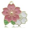 Chaveiro de Metal Desenho Animado Liga Criativa 1 Pingente de Flor Pequena Acessórios Personalizados Cor de Óleo Pingando Combinação de Cores Pingente de Margarida Pequena
