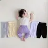 Calça Casual de Bebê Verão Calças de Modal para Meninos e Meninas Finas 0-2 Anos Calça PP Grande para Bebê Calças de Ar Condicionado de Verão