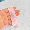 Encaje de Borla de Poliéster de Color de 2.5cm Crin de Caballo DIY Cabeza de Tigre Zapatos Pendientes Hilo de Bordar Borlas Accesorios de Ropa