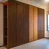 Armario Americano Personalizado para Toda la Casa, Estilo Antiguo Personalizado Integral de Madera Maciza, Armario de Mimbre Estilo Chino Nuevo, Vestidor Personalizado