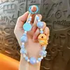 Colgante de Cadena para Teléfono de Cuentas Capibara, Exquisito Colgante para Bolso, Accesorio Llavero para Funda de Teléfono, Pequeño Regalo al por Mayor