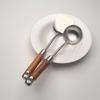 Acero Inoxidable 316 Mango de Palo de Rosa Mini Espátula Juego de Cucharitas Pequeñas para Cocina Doméstica Espátula Pequeña para Cocinar para Dormitorio