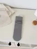 Calcetines de mujer de rayas verticales para primavera y otoño, calcetines de color liso hasta la mitad de la pantorrilla, cálidos para otoño e invierno, calcetines de maternidad con encaje estilo coreano ins