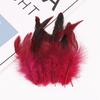 Mayoreo 5-6 Plumas Moradas para Natación Plumas Coloridas Plumas de Pollo Accesorios para Tocado DIY Ropa Artesanías Materiales Decorativos
