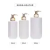 Em estoque: Frasco pump transparente para álcool em gel de 250ml, frasco de grande capacidade de 500ml para shampoo e loção