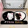 Alfombra de Piso de Barro Diatómico de Anime de Dibujos Animados para el Hogar, Entrada de Baño, Alfombra Absorbente de Agua, Fácil de Limpiar, Alfombra de Piso de Baño, Dropshipping