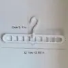 Perchero Multifuncional, Perchero de Nueve Agujeros, Colgador Plegable sin Costuras para Pantalones, Organización de Dormitorio, Tendedero Giratorio, Estante de Almacenamiento